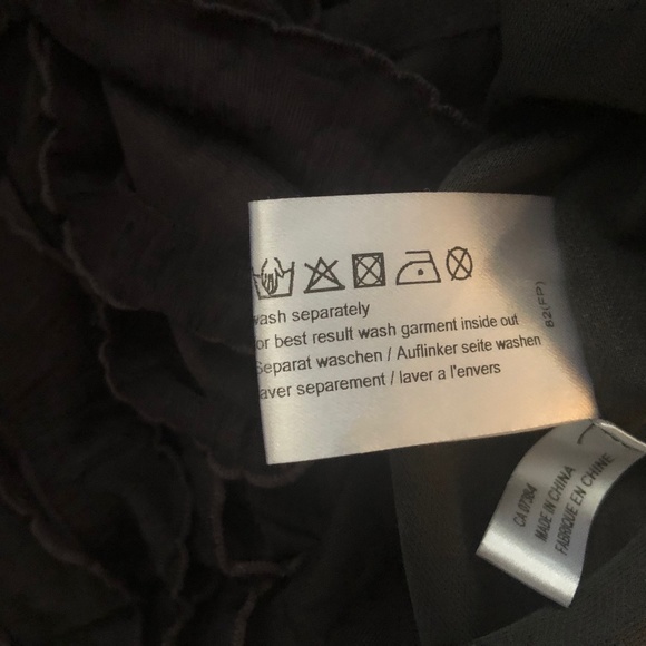 Sandwich Grey Ruffle Tank top - Picture 9 of 9